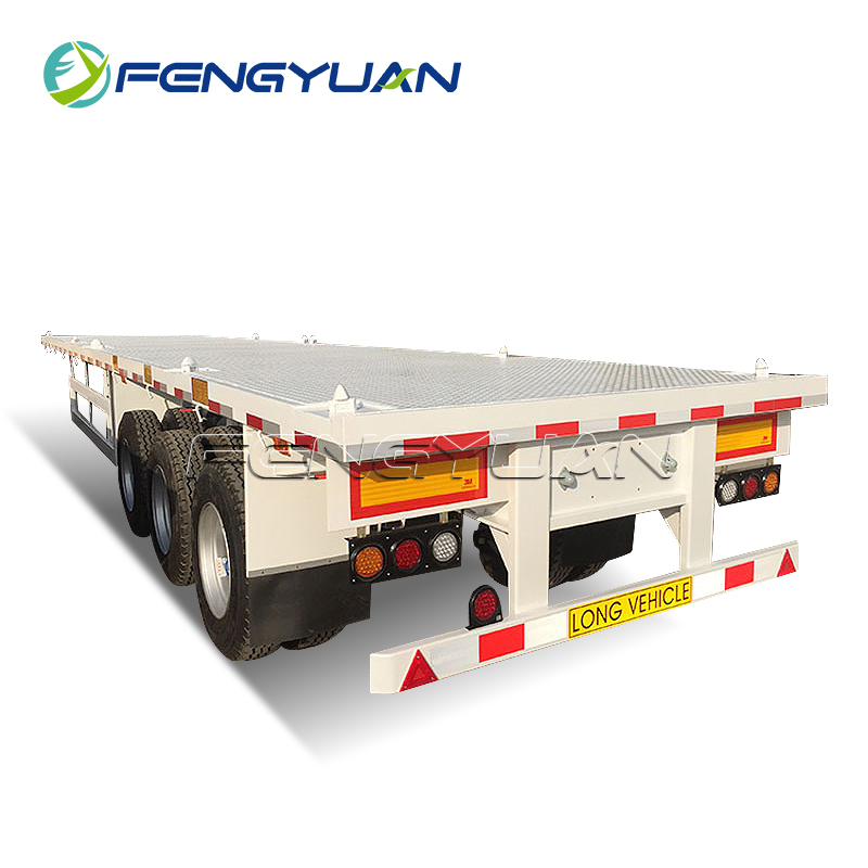 Container Flat-bed trailer