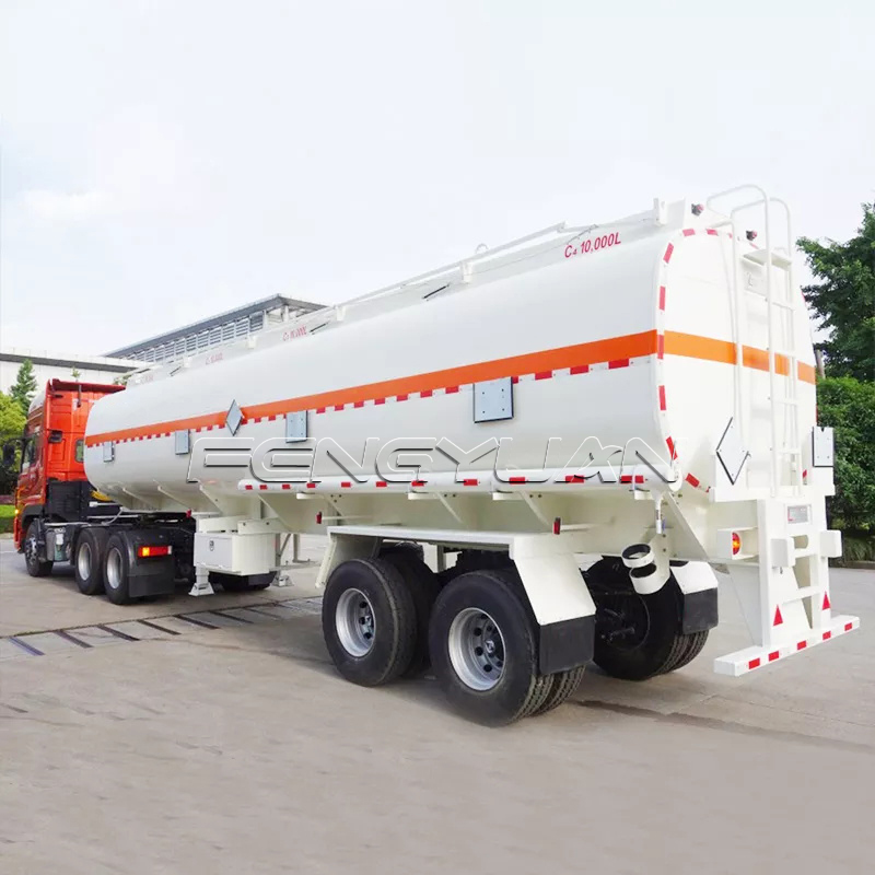  2 Axle Oil Tank Semi Trailer