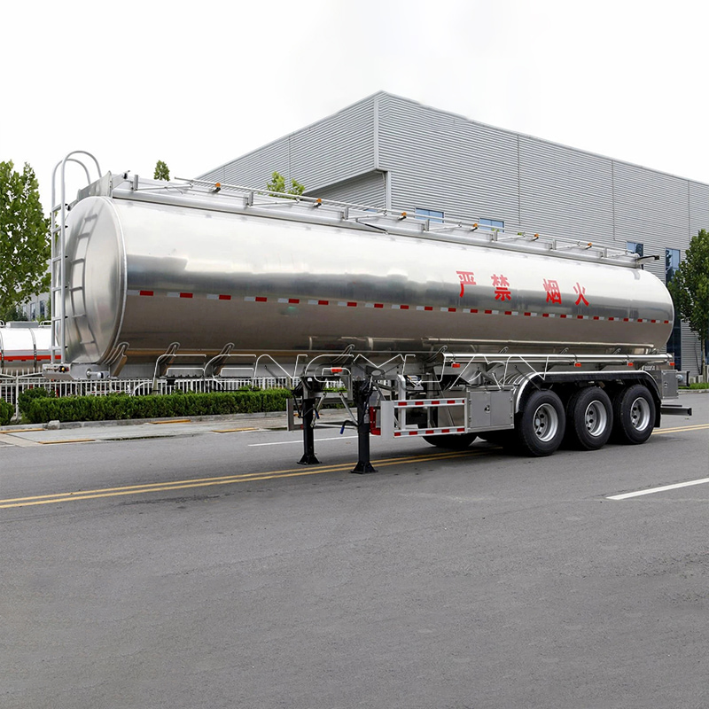 3 Axle Fuel Tanker Semi Trailer